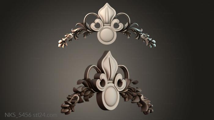 Symmetrycal onlays (NKS_5456) 3D models for cnc