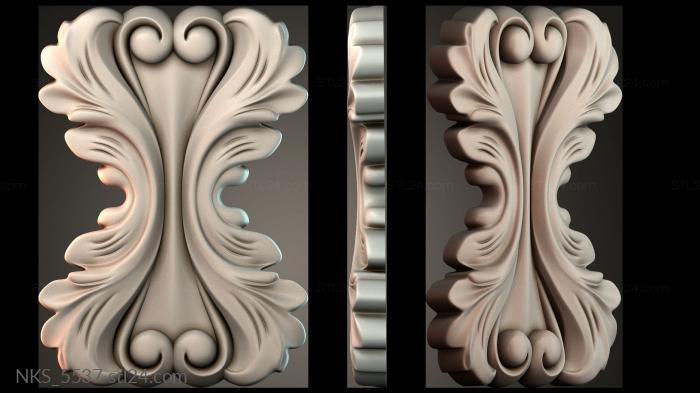 Symmetrycal onlays (NKS_5537) 3D models for cnc