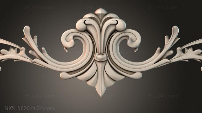 Symmetrycal onlays (NKS_5626) 3D models for cnc