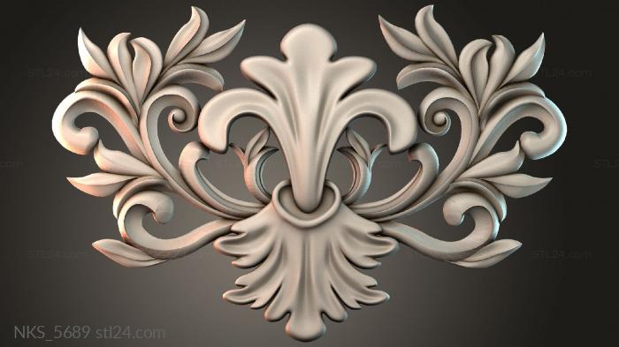 Symmetrycal onlays (NKS_5689) 3D models for cnc