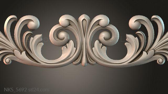 Symmetrycal onlays (NKS_5692) 3D models for cnc