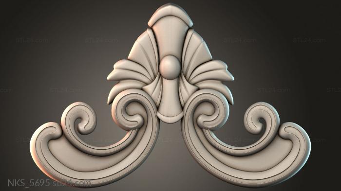 Symmetrycal onlays (NKS_5695) 3D models for cnc