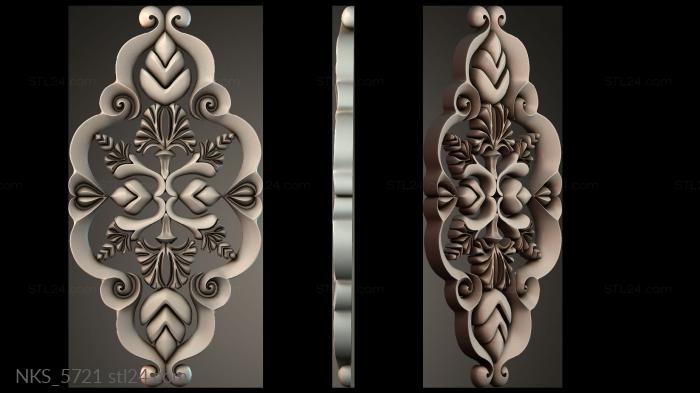 Symmetrycal onlays (NKS_5721) 3D models for cnc