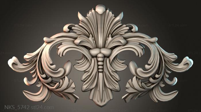 Symmetrycal onlays (NKS_5742) 3D models for cnc