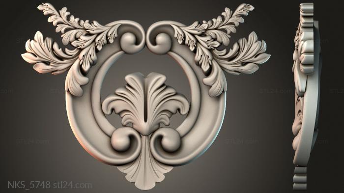 Symmetrycal onlays (NKS_5748) 3D models for cnc