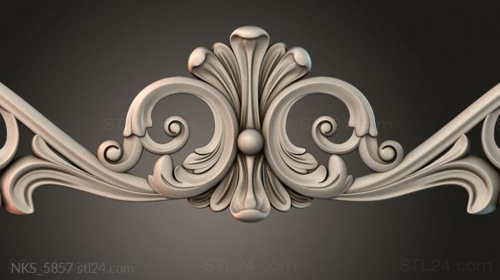 Symmetrycal onlays (NKS_5857) 3D models for cnc