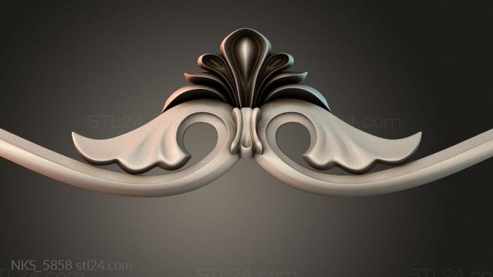 Symmetrycal onlays (NKS_5858) 3D models for cnc