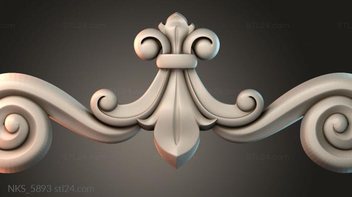 Symmetrycal onlays (NKS_5893) 3D models for cnc