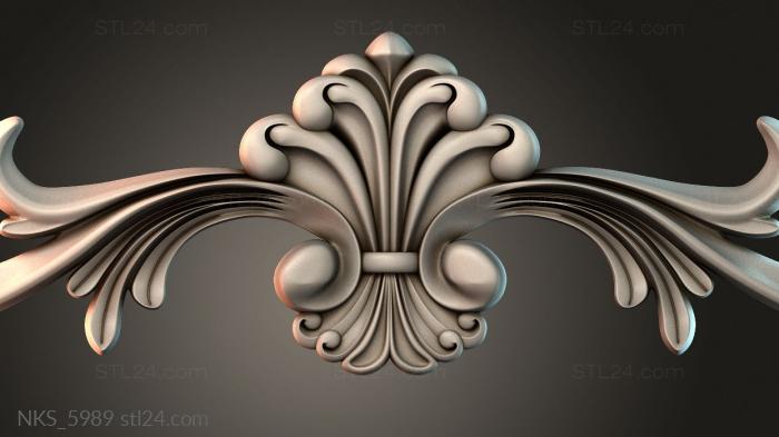 Symmetrycal onlays (NKS_5989) 3D models for cnc