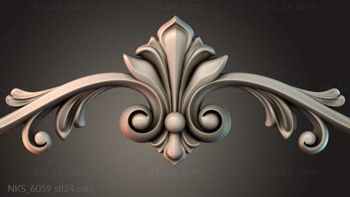 Symmetrycal onlays (NKS_6059) 3D models for cnc