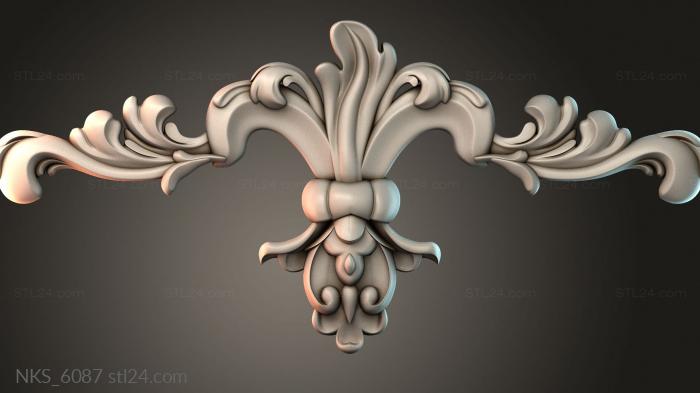 Symmetrycal onlays (NKS_6087) 3D models for cnc