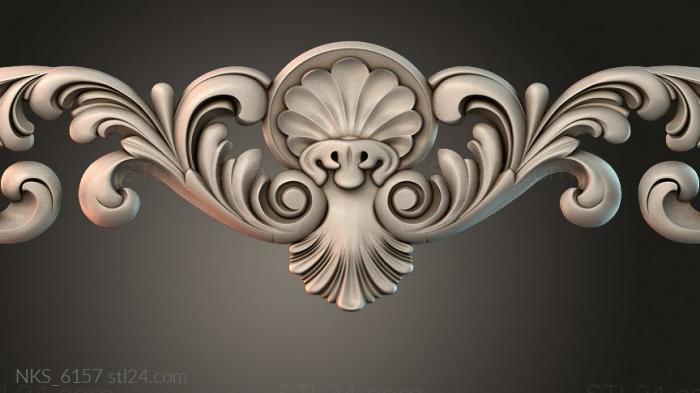 Symmetrycal onlays (NKS_6157) 3D models for cnc