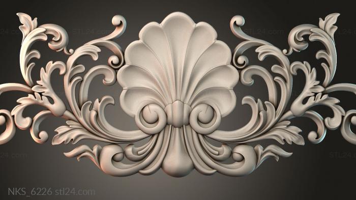 Symmetrycal onlays (NKS_6226) 3D models for cnc