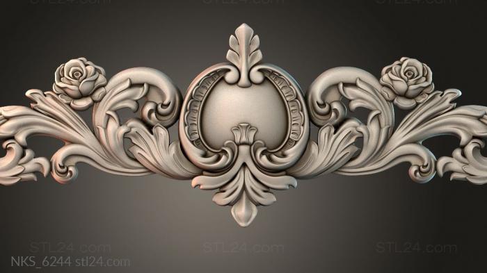 Symmetrycal onlays (NKS_6244) 3D models for cnc