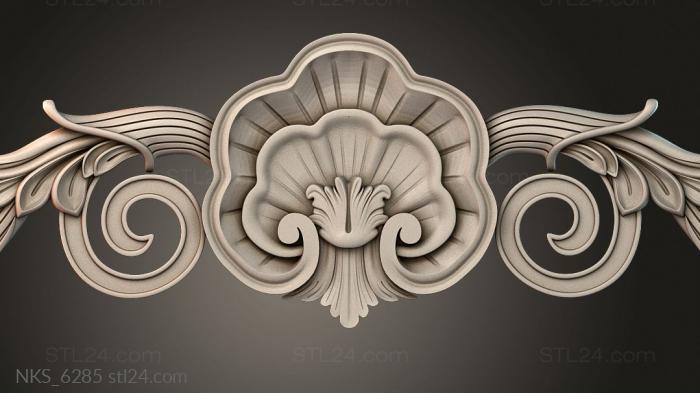 Symmetrycal onlays (NKS_6285) 3D models for cnc