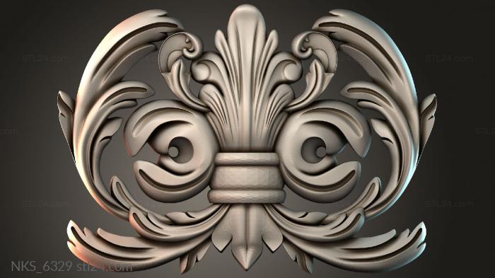 Symmetrycal onlays (NKS_6329) 3D models for cnc