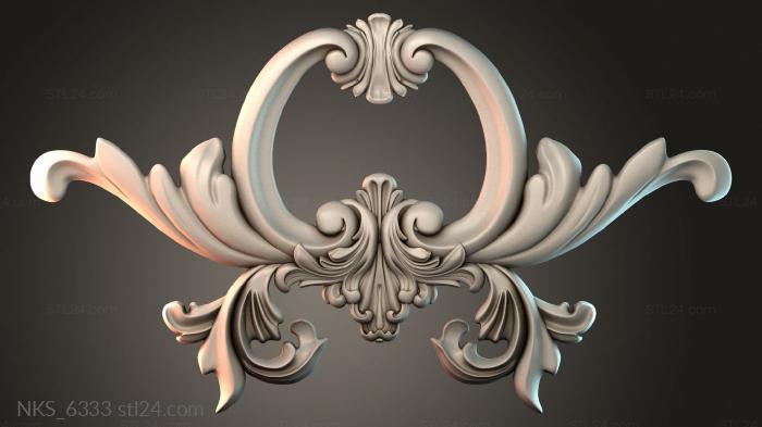 Symmetrycal onlays (NKS_6333) 3D models for cnc