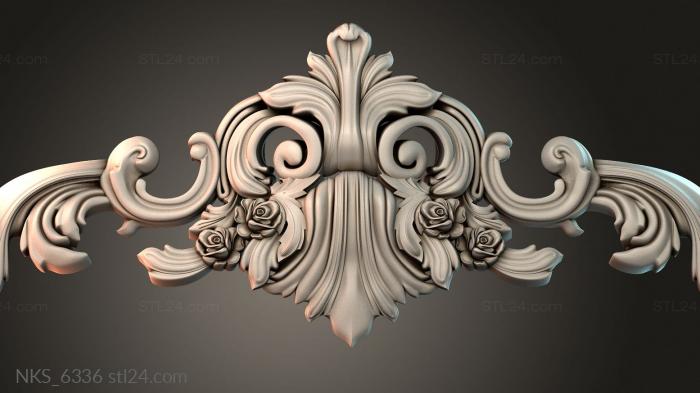 Symmetrycal onlays (NKS_6336) 3D models for cnc