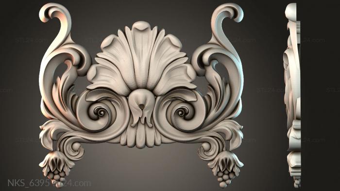 Symmetrycal onlays (NKS_6395) 3D models for cnc