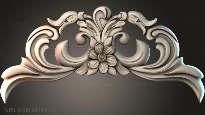 Symmetrycal onlays (NKS_6408) 3D models for cnc