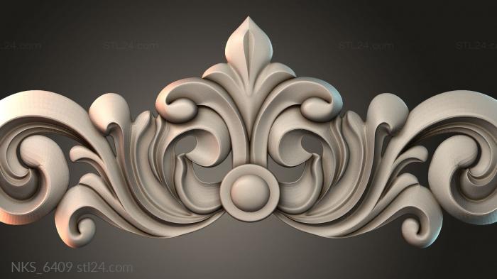 Symmetrycal onlays (NKS_6409) 3D models for cnc