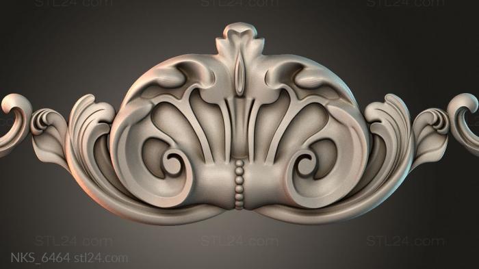 Symmetrycal onlays (NKS_6464) 3D models for cnc