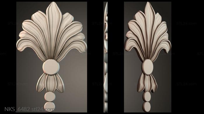 Symmetrycal onlays (NKS_6482) 3D models for cnc