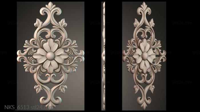 Symmetrycal onlays (NKS_6513) 3D models for cnc