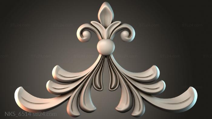 Symmetrycal onlays (NKS_6514) 3D models for cnc