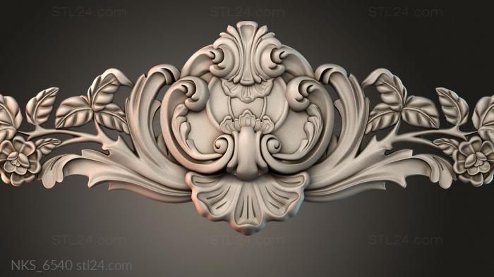 Symmetrycal onlays (NKS_6540) 3D models for cnc