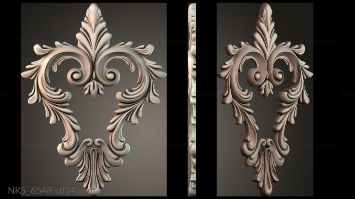 Symmetrycal onlays (NKS_6548) 3D models for cnc