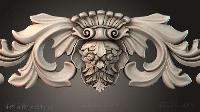 Symmetrycal onlays (NKS_6591) 3D models for cnc