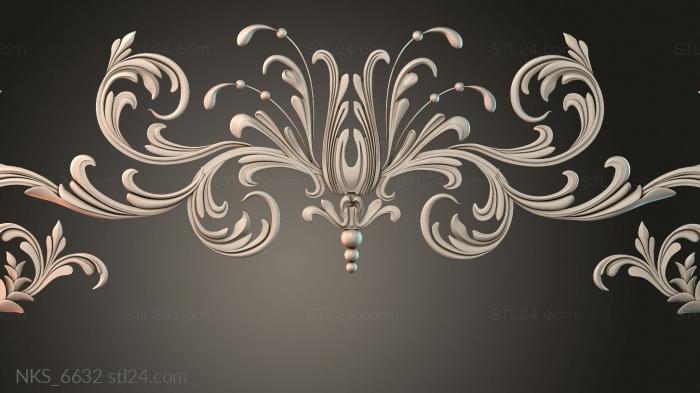 Symmetrycal onlays (NKS_6632) 3D models for cnc