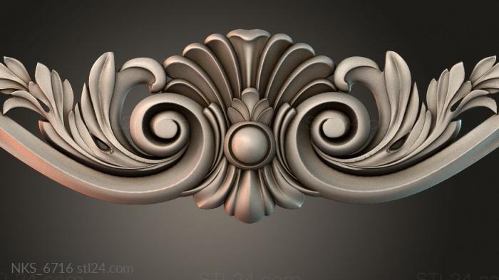 Symmetrycal onlays (NKS_6716) 3D models for cnc
