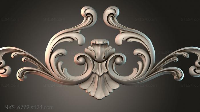 Symmetrycal onlays (NKS_6779) 3D models for cnc