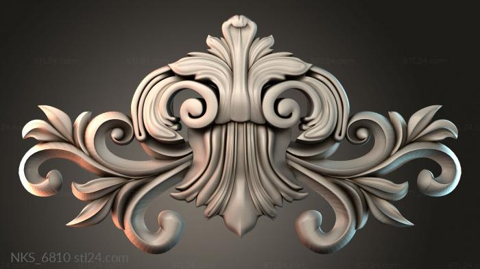 Symmetrycal onlays (NKS_6810) 3D models for cnc