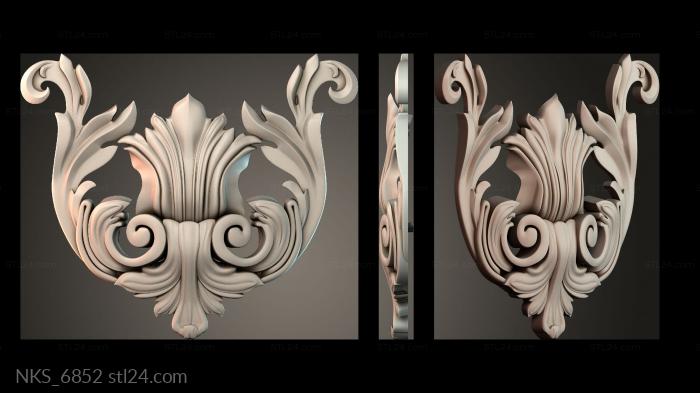Symmetrycal onlays (NKS_6852) 3D models for cnc