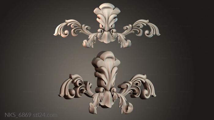 Symmetrycal onlays (NKS_6869) 3D models for cnc