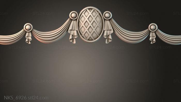 Symmetrycal onlays (NKS_6926) 3D models for cnc