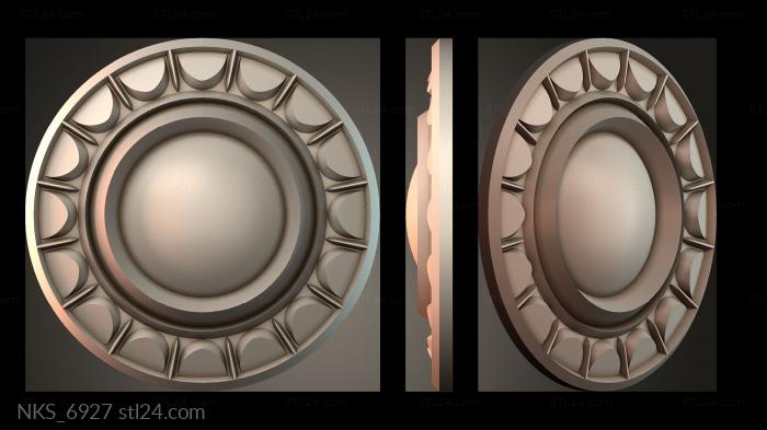 Symmetrycal onlays (NKS_6927) 3D models for cnc