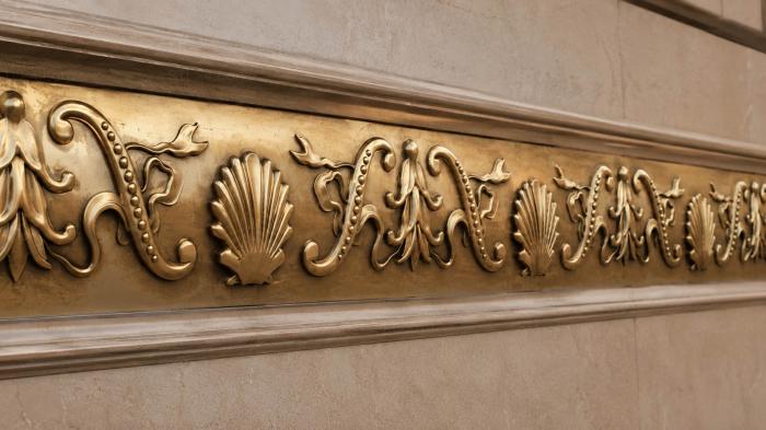Onlays (Decorative tape with shells and flowers, NK_0738) 3D models for cnc