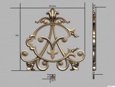 Onlays (, NK_0829) 3D models for cnc