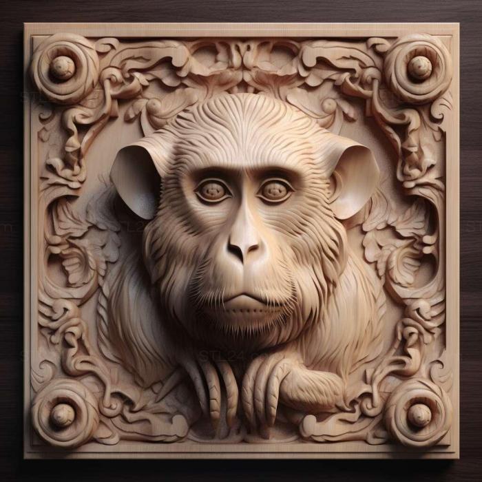 st Pishgam macaque famous animal 1