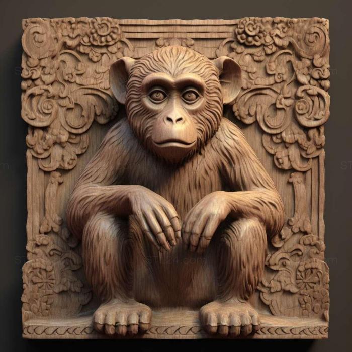 st Pishgam macaque famous animal 2