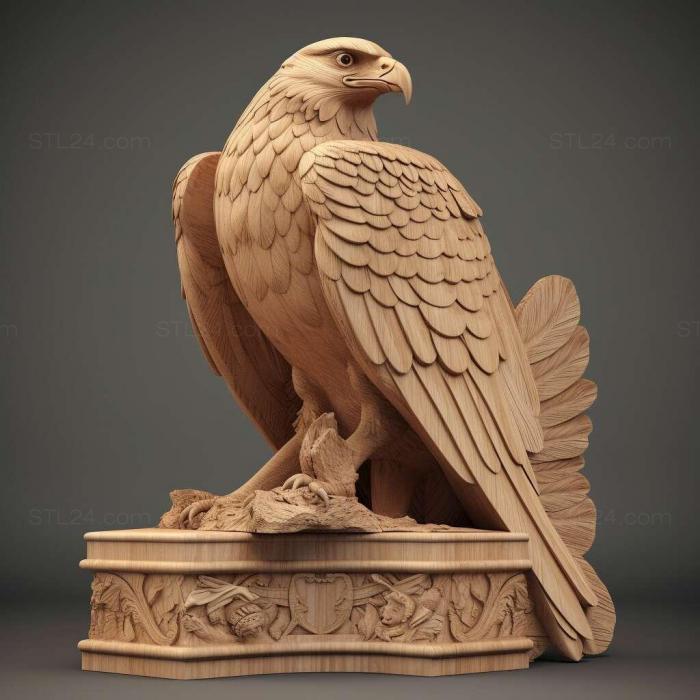 st eagle on the small pedestal 2