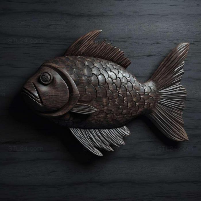 Рыба с черным ножом 1