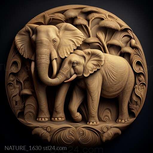 st Castor and Pollux elephants famous animal 2