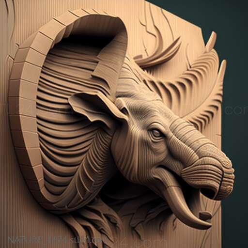 Nature and animals (st Thrown famous animal 2, NATURE_1674) 3D models for cnc