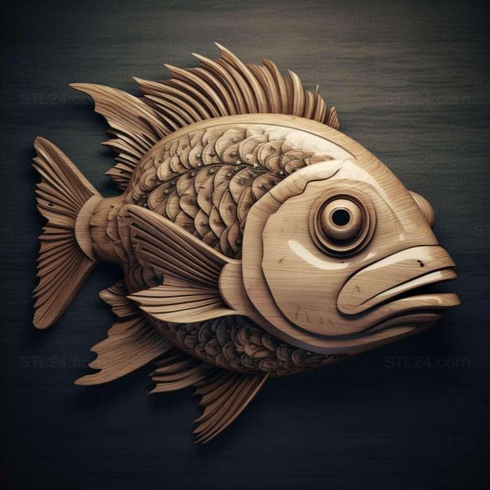 Рыба-Звездочет рыба 3