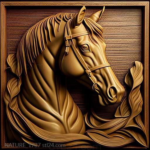 Лошадь святого Абсента знаменитое животное 1